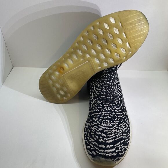 Adidas Boost Mens Sz 13 NMD City Sock 2 Zebra Slip On Shoes - Picture 7 of 8